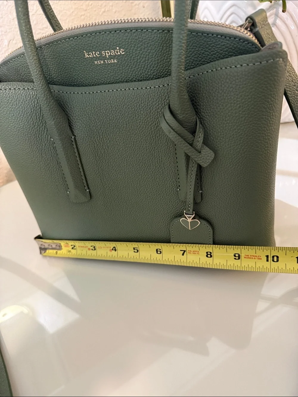Kate Spade Margaux Medium Leather Satchel Bag/ crossbody.